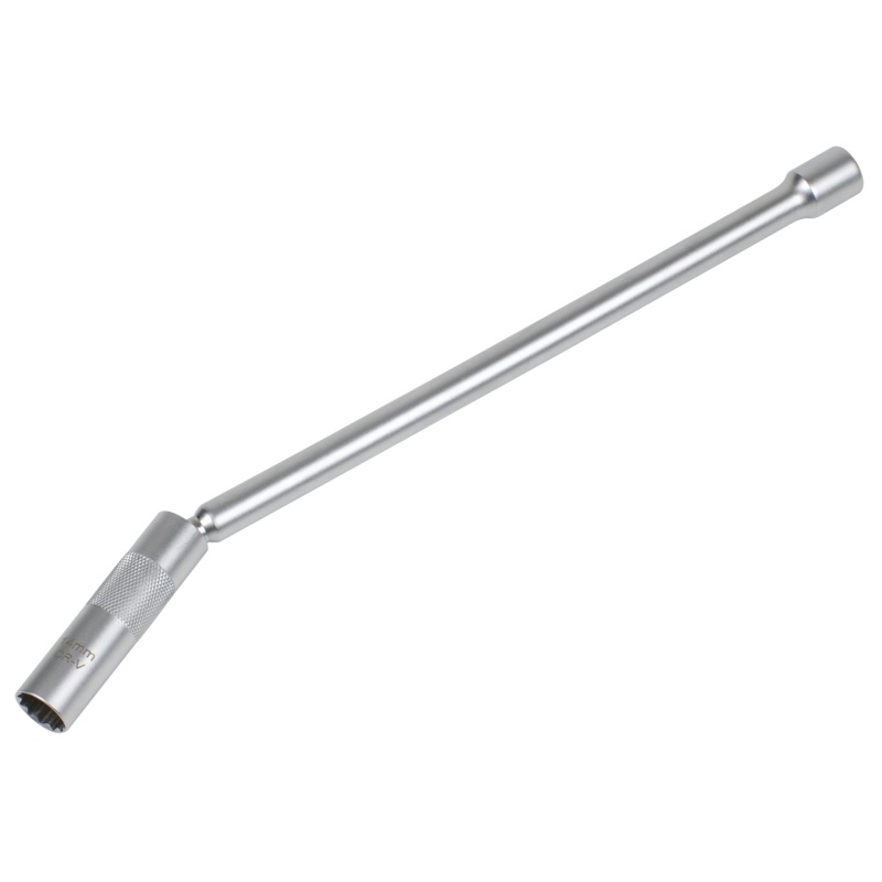 Sealey | Spark Plug Socket with Universal Joint & Extension 3/8"Sq Drive 12-Point 14mm - AK6575