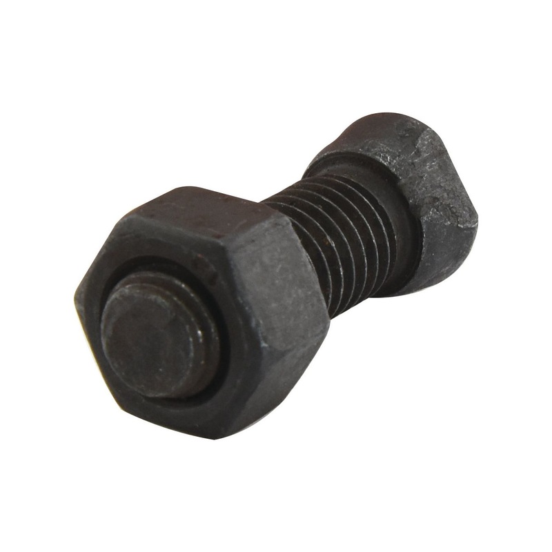 *STOCK CLEARANCE* - Conical Head Bolt 2 Flats With Nut (TC2M) - M12 x 34mm, Tensile strength 12.9 (25 pcs. Box) To fit as: 013228 | Sparex Part No.S.78747