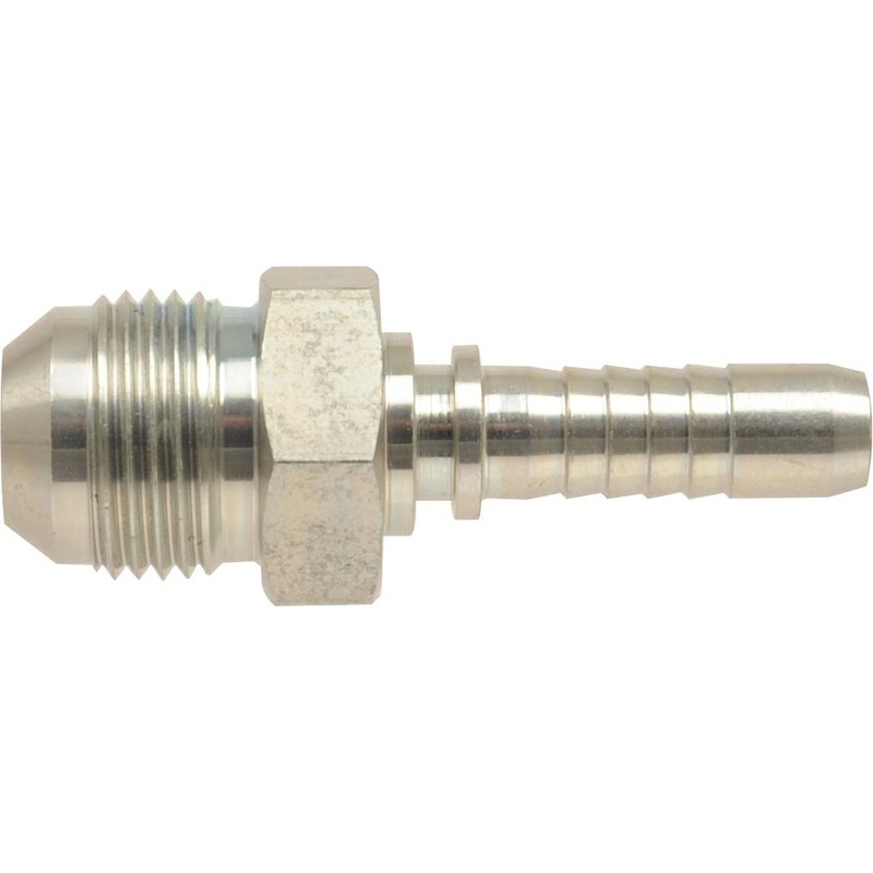 *STOCK CLEARANCE* - Dicsa JIC 37 Hose Insert 1/4'' x 9/16'' Male Thread Straight | Sparex Part No.S.53116