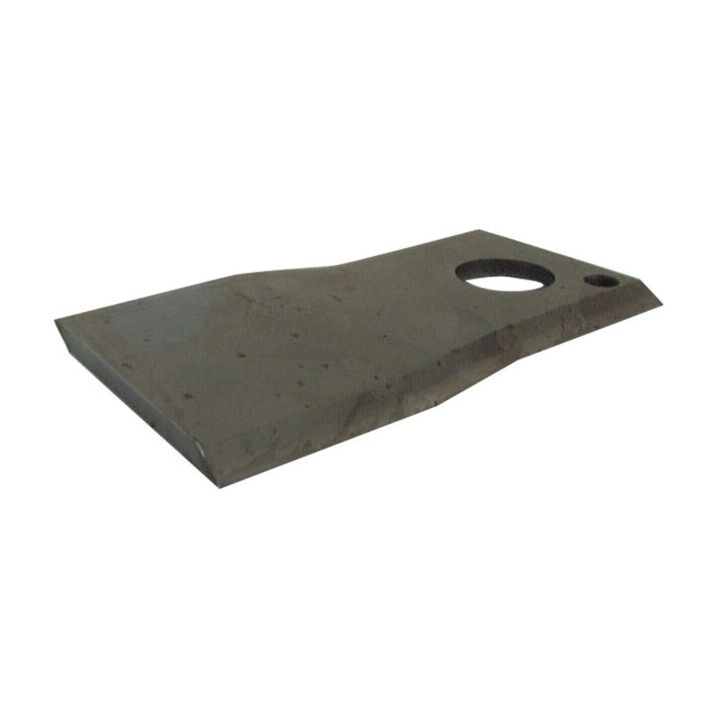 *STOCK CLEARANCE* - Mower Blade - Twisted blade, top edge sharp & parallel - 107 x 48x4mm - Hole 18.5mm - LH - Replacement for Vicon, Kuhn To fit as: 90261559 | Sparex Part No.S.77121