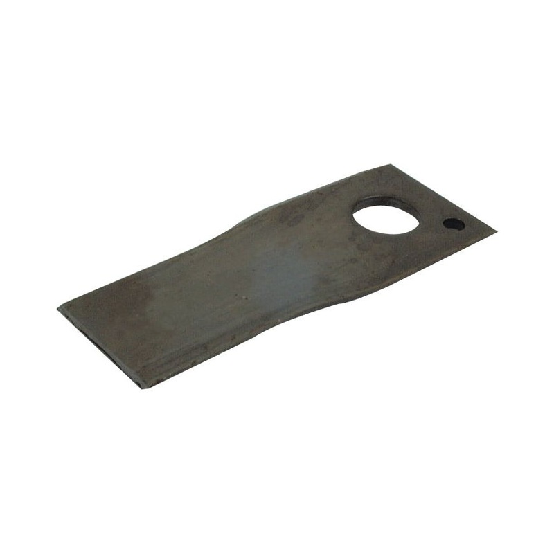 *STOCK CLEARANCE* - Mower Blade - Twisted blade, top edge sharp & parallel - 107 x 48x4mm - Hole 18.5mm - RH - Replacement for Vicon To fit as: 90261560 | Sparex Part No.S.77122