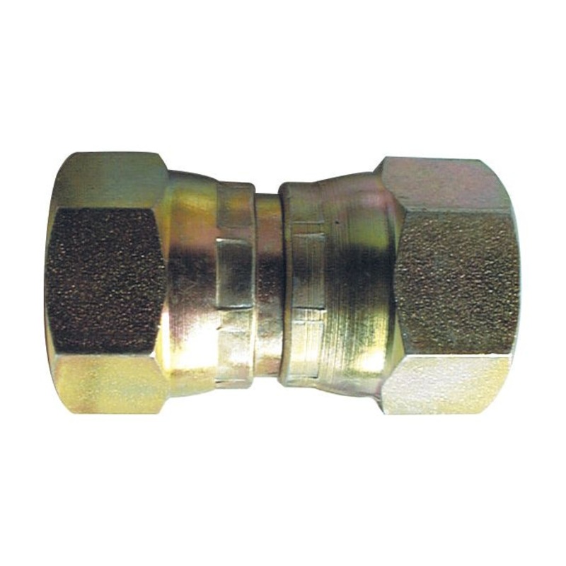 *STOCK CLEARANCE* - Hydraulic Adaptor 3/8'' BSP Swivel Female x 9/16'' JIC Swivel Female | Sparex Part No.S.12007