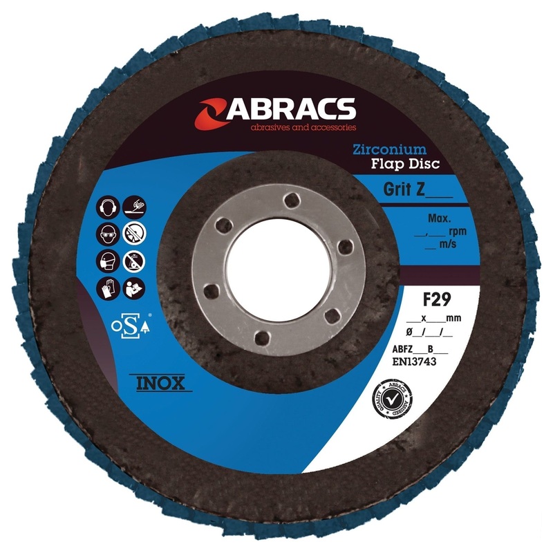 Flap Disc180 x 10 x 22mm - 80 Grit - S.20192