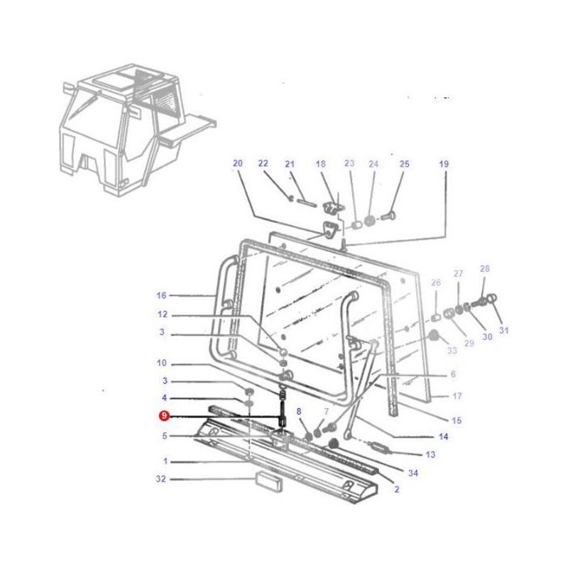 *SPECIAL PRICE* - Massey Ferguson - Pin - 3301918M1