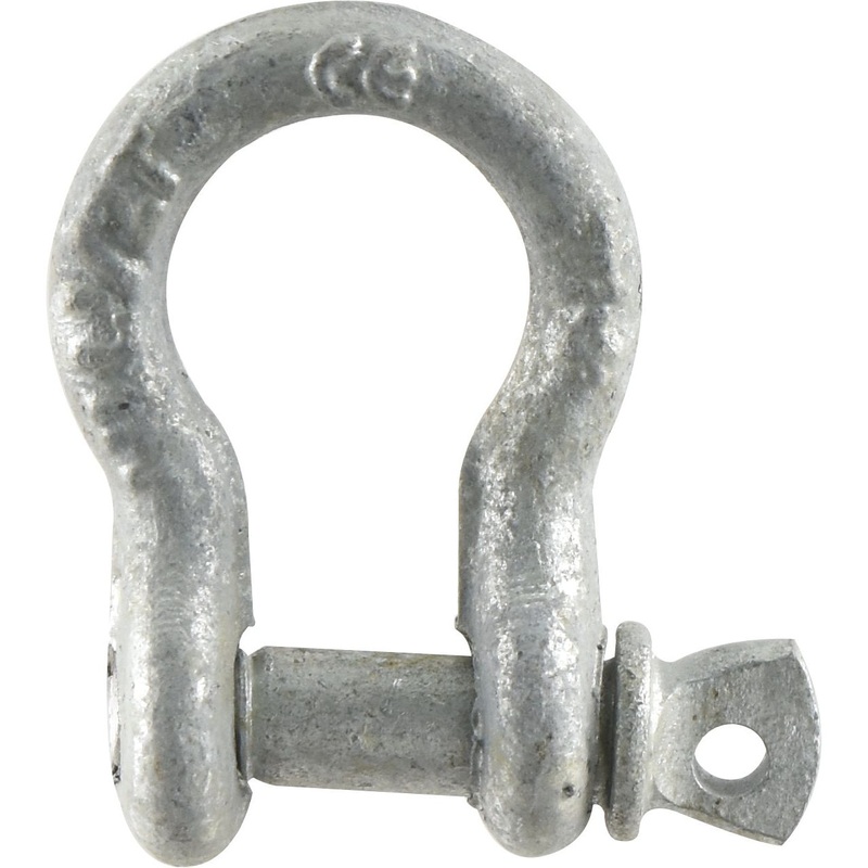 *SPECIAL PRICE* - Bow Shackle, Rated: 0.5T (1100lbs) | Sparex Part No.S.21558