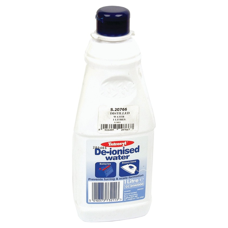 *SPECIAL PRICE* - Distilled Water 1 ltr(s) | Sparex Part No.S.20766