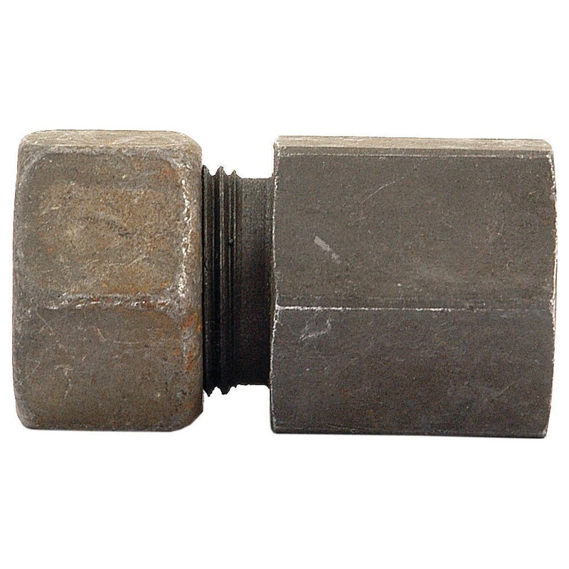 *SPECIAL PRICE* - Hydraulic Metal Pipe Female Stud Coupling G.A.V. 15L - 1/2''BSP | Sparex Part No.S.34154