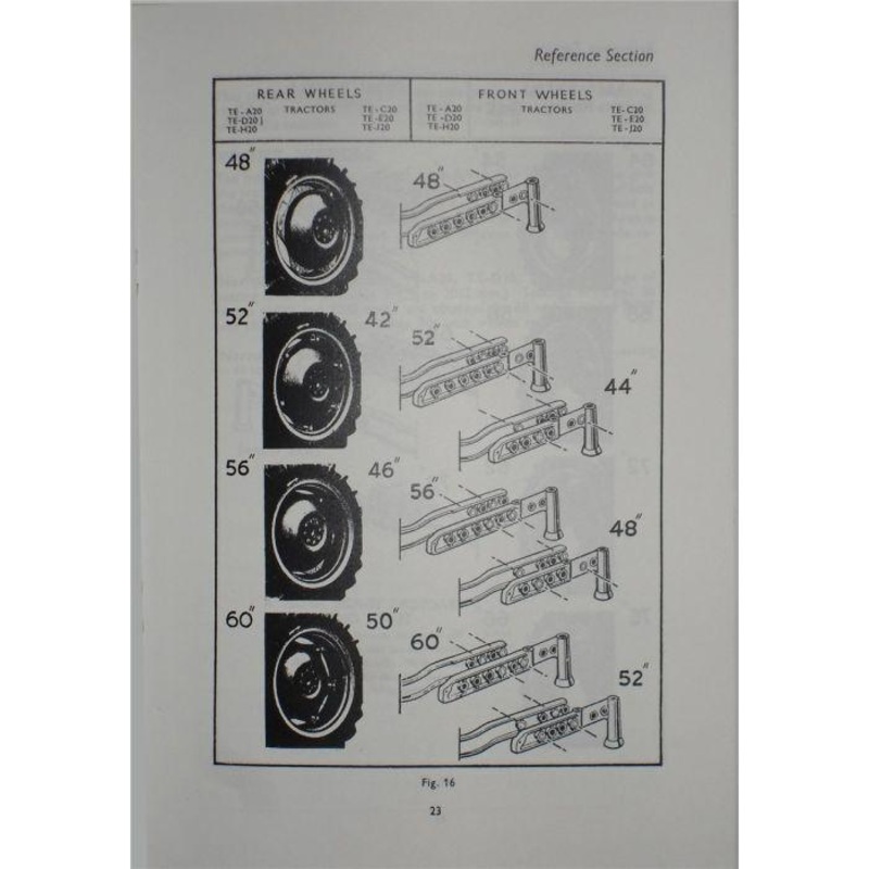 *SPECIAL PRICE* - Massey Ferguson - TE20 Operators Instruction Book - 819096M1