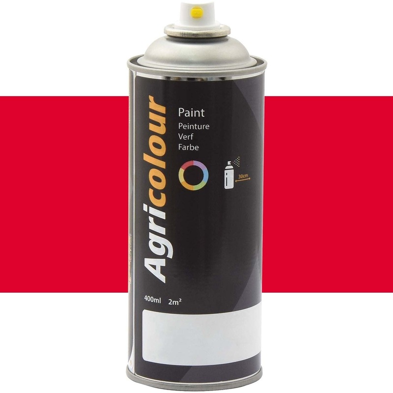 *SPECIAL PRICE* - Paint - Agricolour - Red, Gloss 400ml Aerosol - S.94075