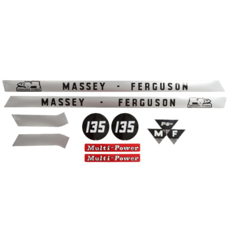 *SPECIAL PRICE* - Massey Ferguson - 135 Decal Kit - 3406972M91