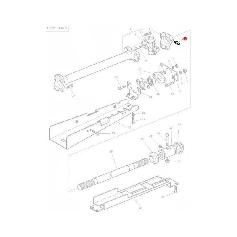 *SPECIAL PRICE* - Massey Ferguson - Grease Nipple 1/4 unf - 13811X