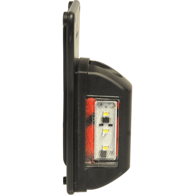 LED Outline Front/Rear Facing Marker Light, LH, 12-24V - S.113391