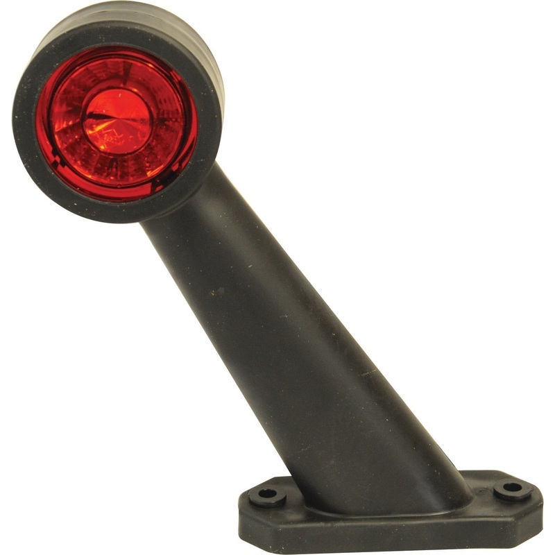 LED Outline Front/Rear Facing Marker Light, RH & LH, 12-24V | Sparex Part No.S.113366