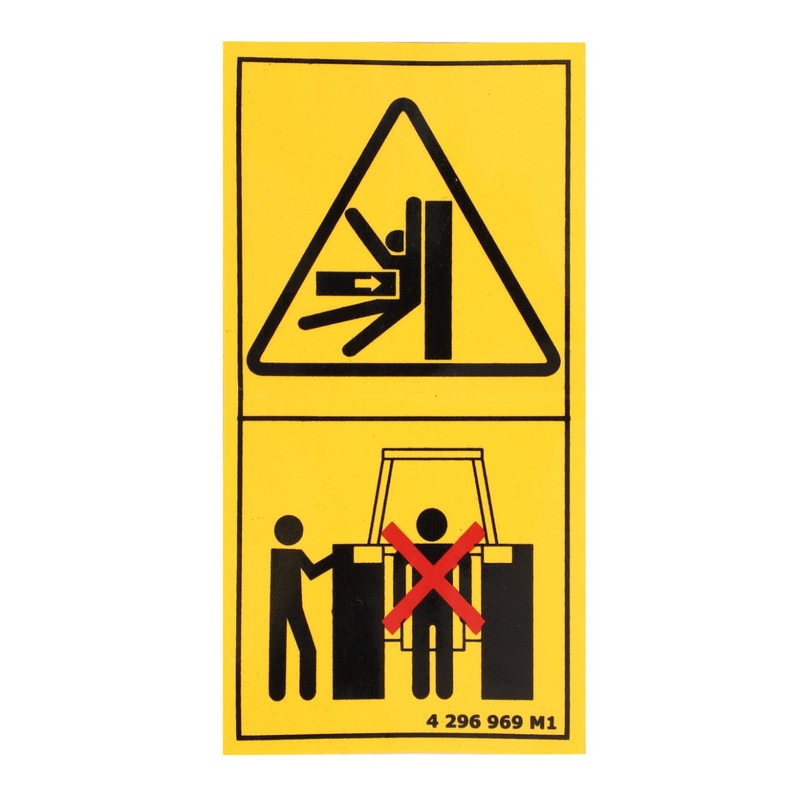 *SPECIAL PRICE* - Decal, Safety - 4296969M1