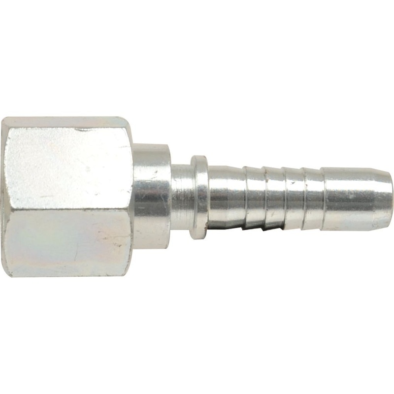 Dicsa ORFS Hose Insert 3/8'' x 13/16'' Female Thread Straight Swivel | Sparex Part No.S.26584
