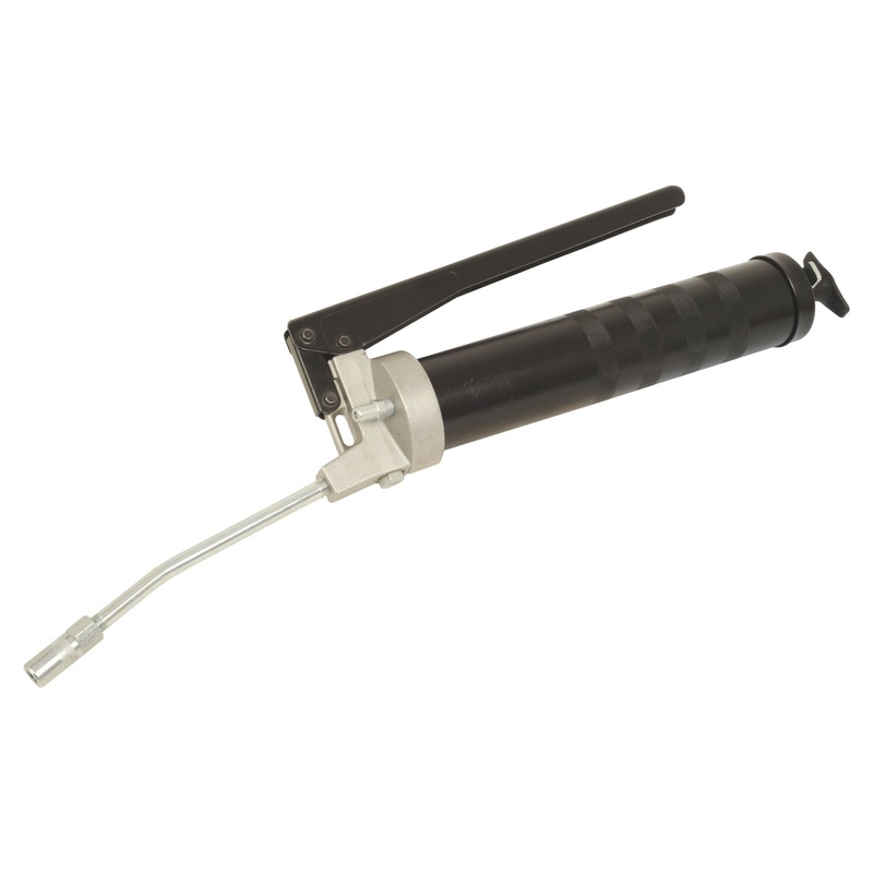 Grease Gun - (Premium Duty) supplied with high pressure flexible and rigid tubes - S.25452