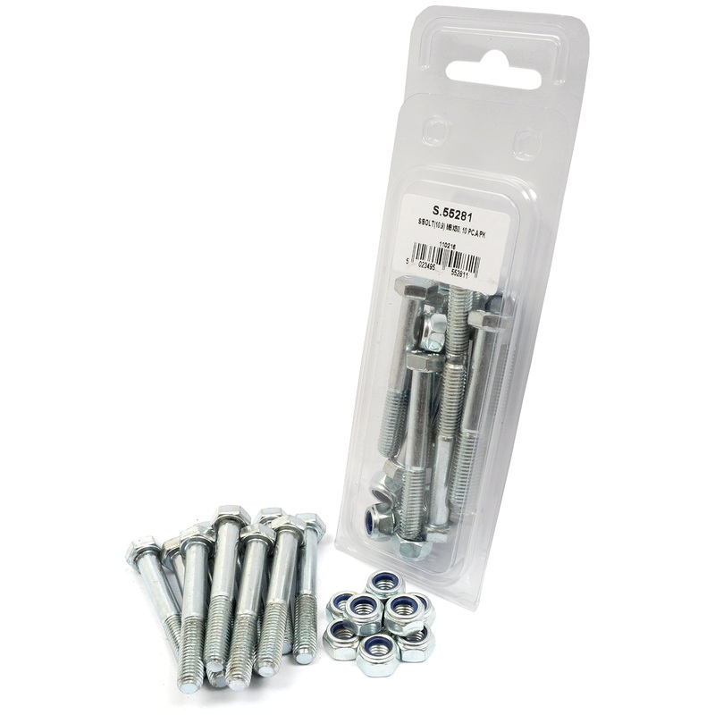 Shear Bolt, M8x60mm (10 pcs. Agripak) | Sparex Part No.S.55281