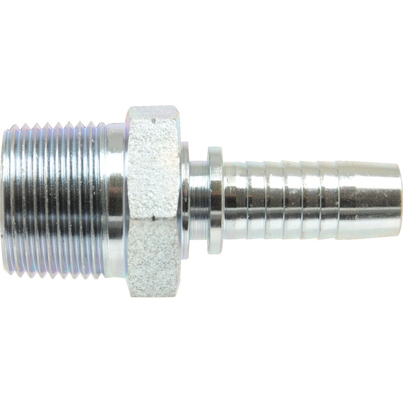Dicsa NPT Hose Insert 3/8'' x 1/4'' Male Thread Straight | Sparex Part No.S.116688