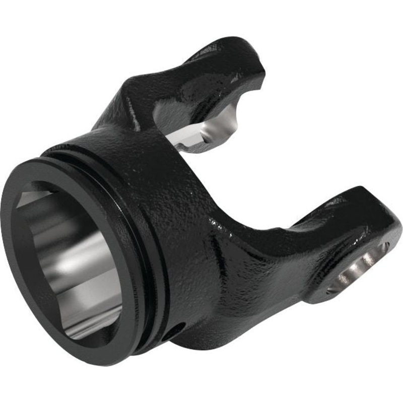 PTO Tube Yoke (U/J Size: 23.8 x 61.2mm) Profile: Triangle, Size: 36 x 36 x 3.4mm, Ref: 12505. | Sparex Part No.S.117962