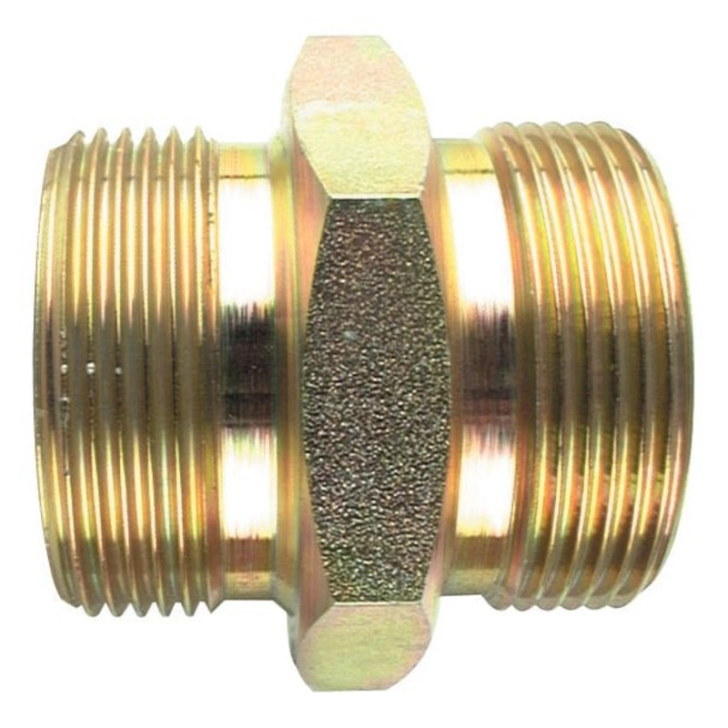 *SPECIAL PRICE* - Hydraulic Adaptor 1/4''BSP male - 1/4''BSP male | Sparex Part No.S.3495