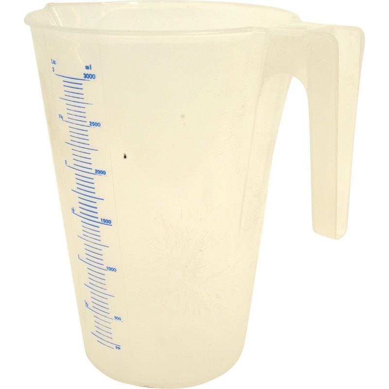 *SPECIAL PRICE* - Clear Measuring Jug - 3L | Sparex Part No.S.12300