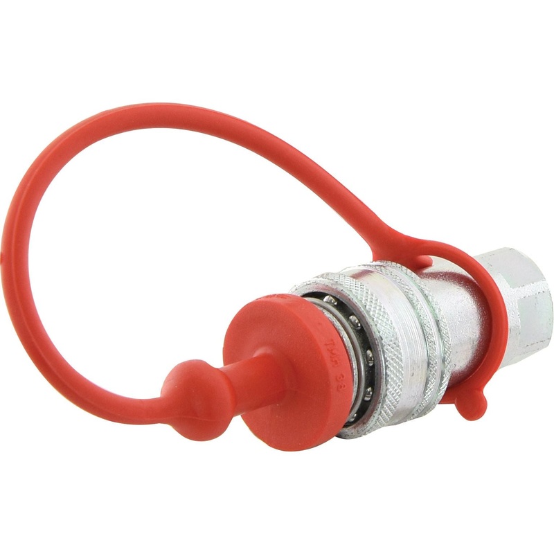 *SPECIAL PRICE* - Faster Dust Plug Red PVC Fits 1/2'' Female Coupling - TMH Series TMH 12 - S.113080