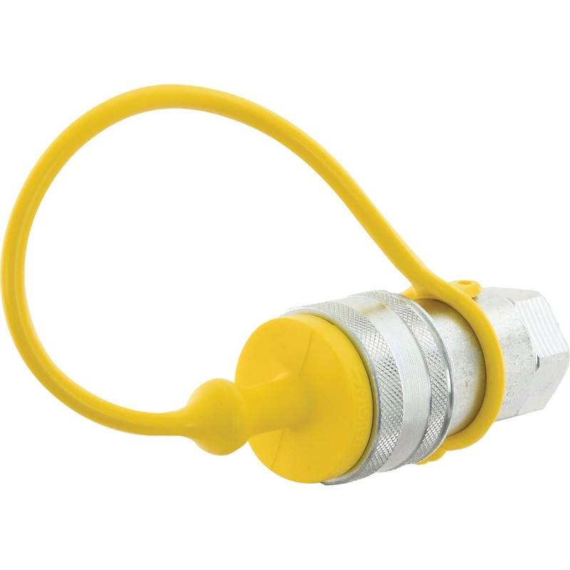 *SPECIAL PRICE* - Faster Dust Plug Yellow PVC Fits 1/2'' Female Coupling - TM Series TM12LG | Sparex Part No.S.112779