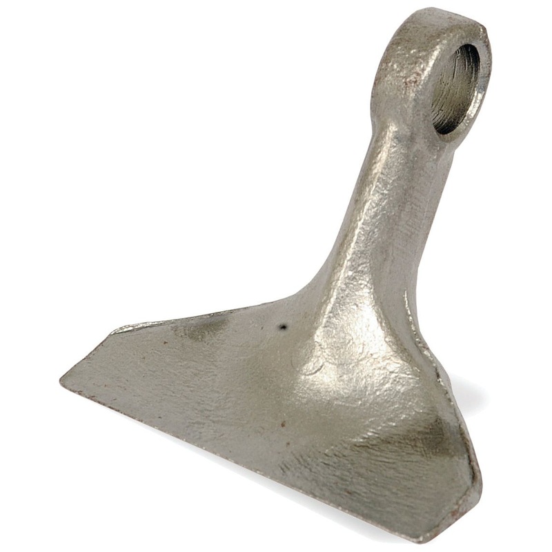 *SPECIAL PRICE* - Hammer Flail, Top width: 13mm, Bottom width: 78mm, Hole: 16.5mm, Radius 75mm - Replacement for Dragone - S.106508