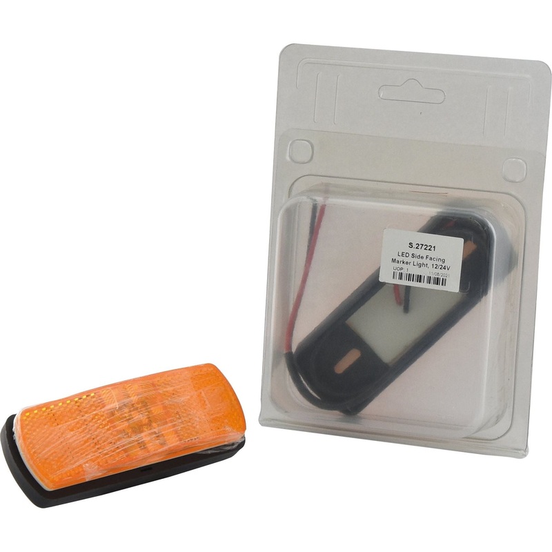 *SPECIAL PRICE* - LED Side Facing Marker Light, , 12/24V - S.27221