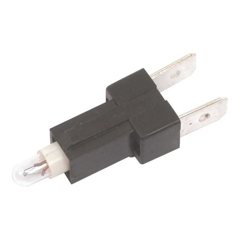 *SPECIAL PRICE* - Rocker Switch Bulb and Socket - Universal Fitting, 12mm x 12mm | Sparex Part No.S.10496