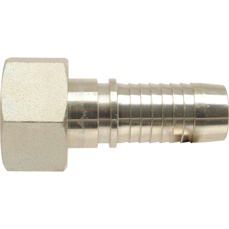 *SPECIAL PRICE* - Dicsa Metric 24 Hose Insert 3/8'' x M16 x 1.5 (10L) Female Thread Straight Swivel With O-Ring | Sparex Part No.S.53323