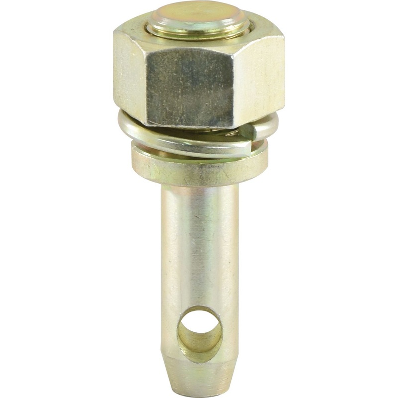 Lower link implement pin 22x110mm, Thread size 1 1/8''x54mm Cat. 1 | Sparex Part No.S.535