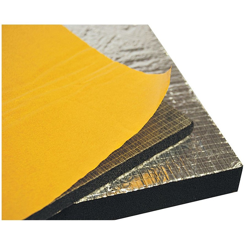 Sound absorbing material, Class 'O' Foam/Foil Face, Thickness: 25mm - S.101552