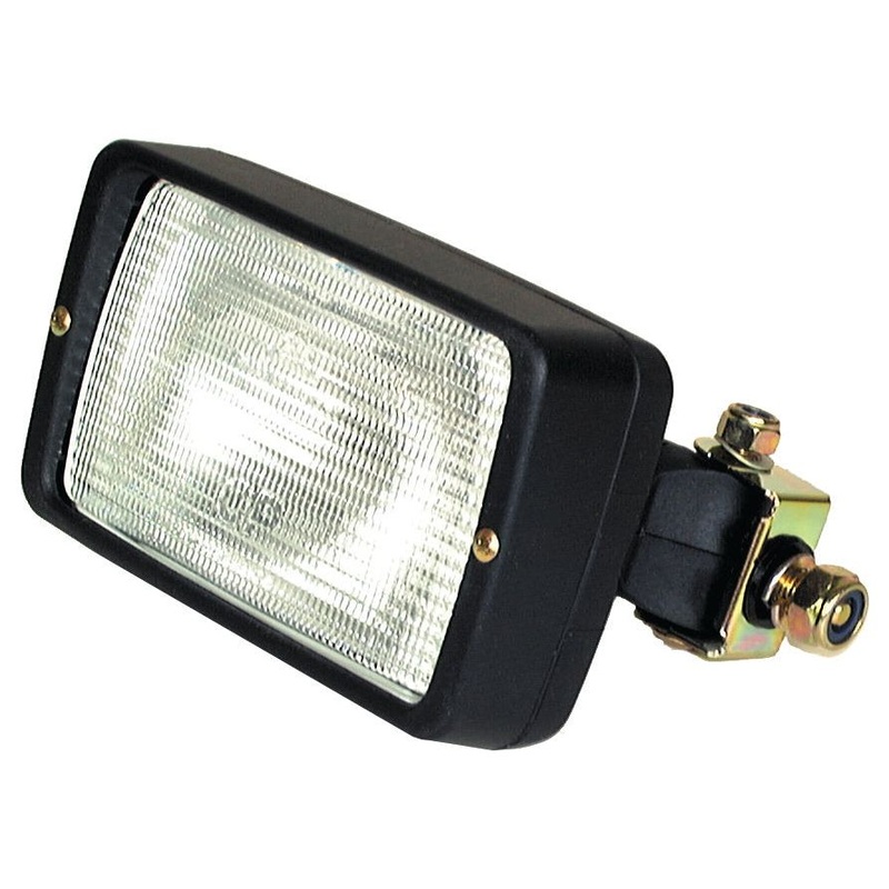 *SPECIAL PRICE* - Halogen Work Light, Rectangular 12/24V, RH & LH  S.56230