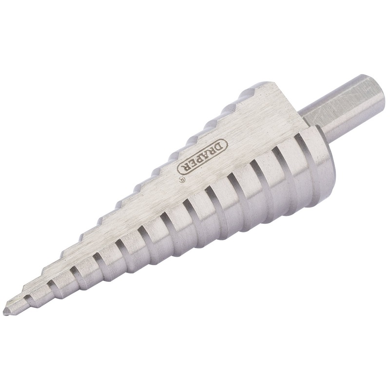 Draper Step Drill Bit, 4 - 30mm - SD4-30