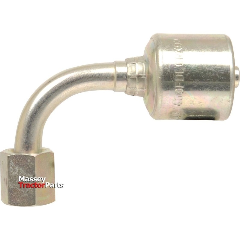 Gates Gates Metric 24 Hose Insert 3/8" x M22 x 1.50 () Female 90 Swept Swivel - S.116351